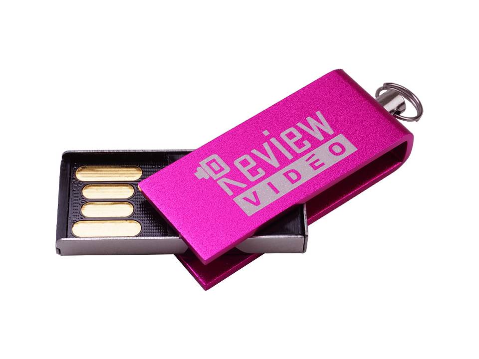 Micro Twist USB stick - 4GB 2