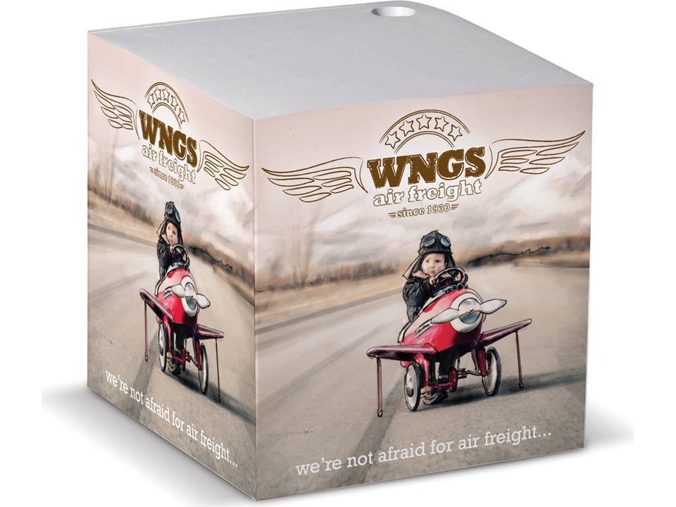 Kubusblok met boorgat voor balpen 2