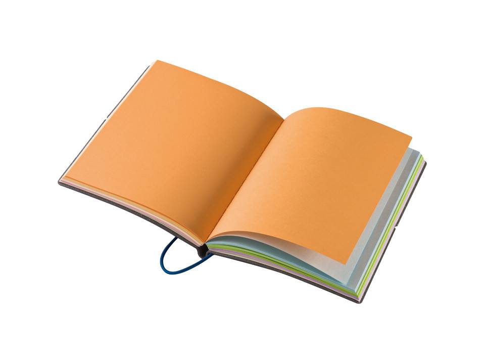 Notitieboekje met gekleurde pagina's 2