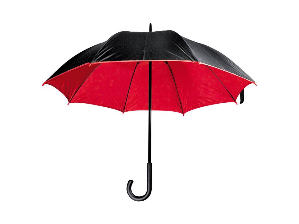 Paraplu met gekleurde binnenzijde - Ø102 cm 2