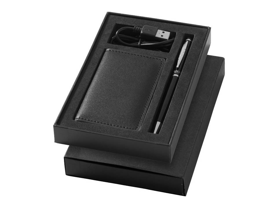 Powerbank en balpen geschenkset - 3000 mAh 2