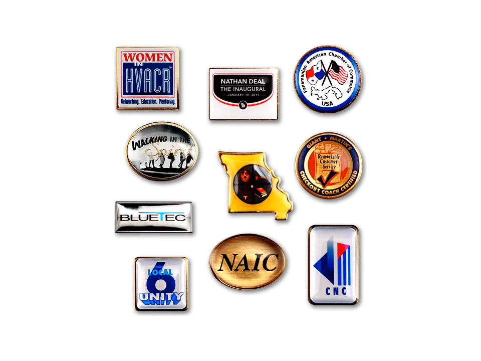 Gedrukte reclame pins 1