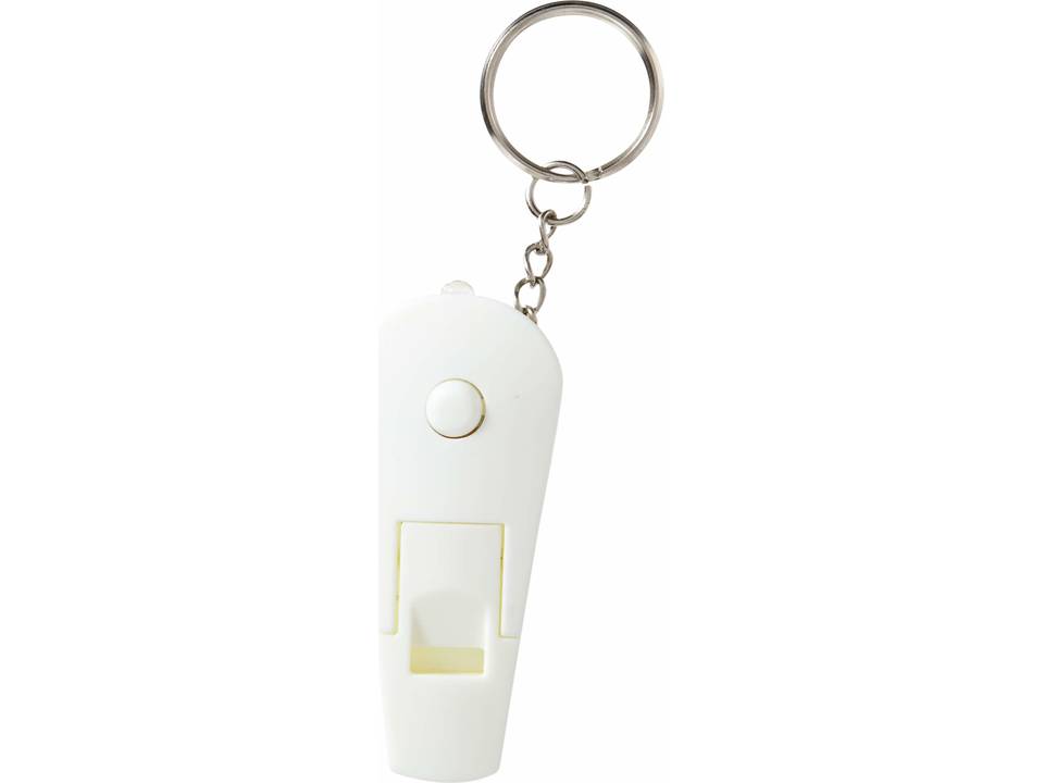 Sleutelhanger lampje met fluit 2