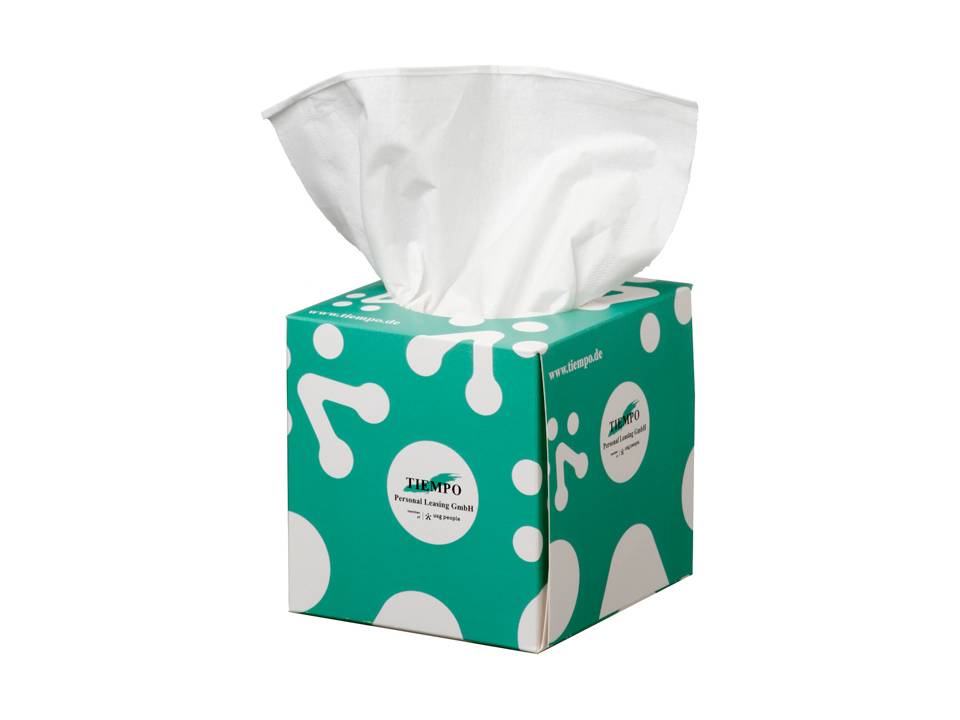 Tissue box met zakdoekjes 1