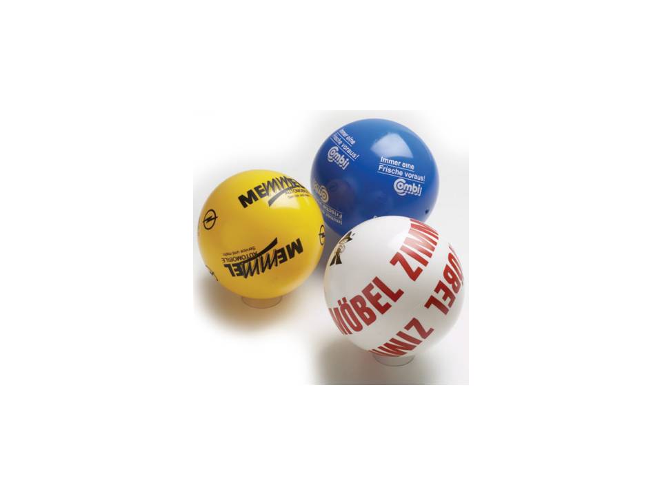Plastic ballen - 22 cm 2