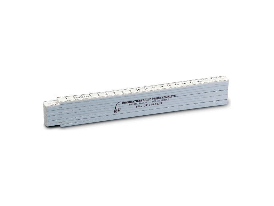 Vouwmeter uit PVC (2 meter) 1