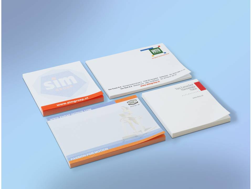 Zelfklevende memo 10 x 15 cm - 50 vellen 1