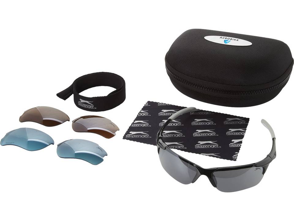 Zonnebril met 3 kleuren glazen 6