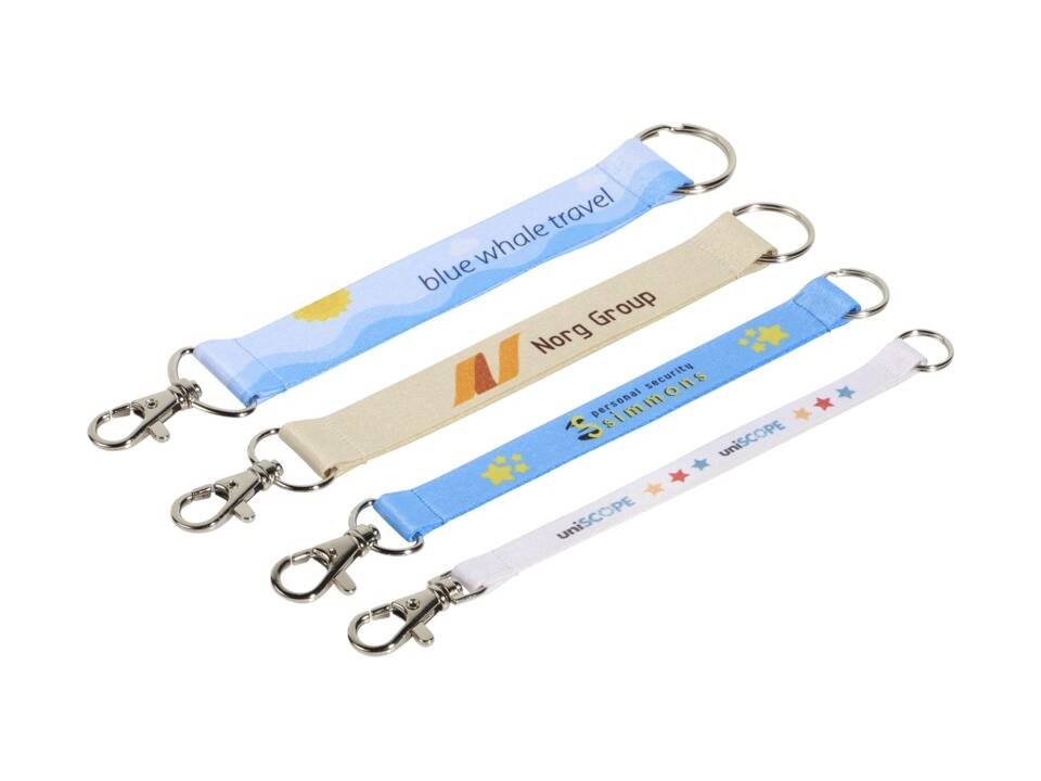 Minik lanyard in kleur - afmeting naar keuze