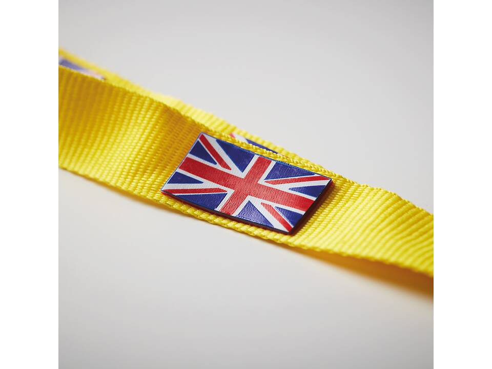 Custom-Made Polyester lanyard met reliëfdruk 3D-effect – volledig eigen design 2