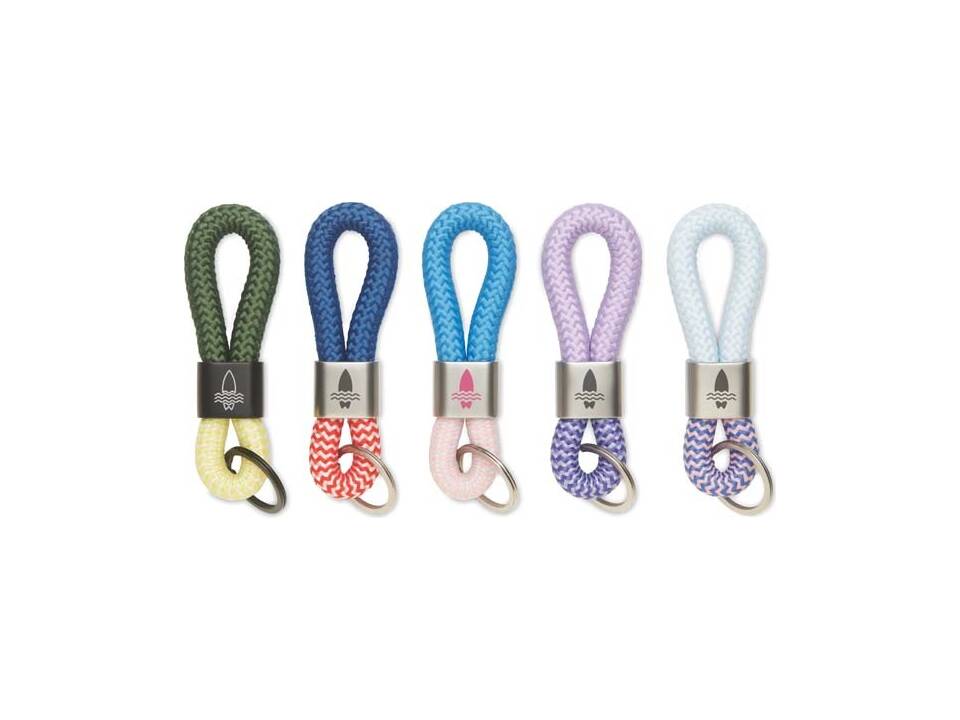 Custom-Made Moderne sleutelhanger met koord – volledig eigen design 1