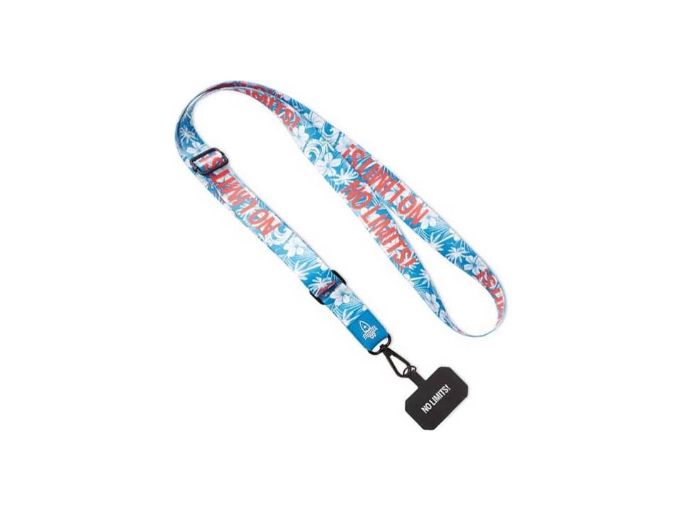 Custom-Made Verstelbare crossbody telefoonhouder met jouw ontwerp en gesublimeerde PVC-logopatch – volledig eigen design 2