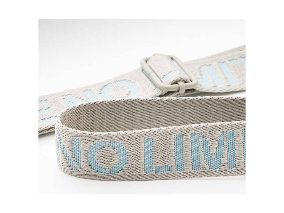 Custom-Made Geweven verstelbare crossbody telefoonhouder met metalen plaatje voor gegraveerd logo – volledig eigen design 10