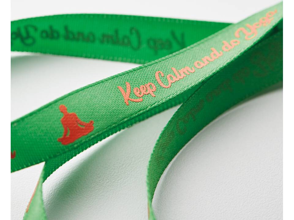 Custom-Made Satijnen lanyard met zeefdruk – volledig eigen design 1
