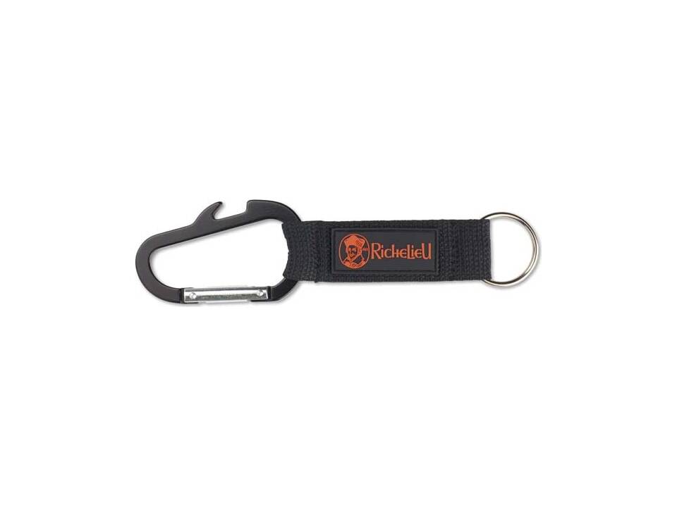 Custom-Made Sleutelhanger met karabijnhaak en flesopener – volledig eigen design 2