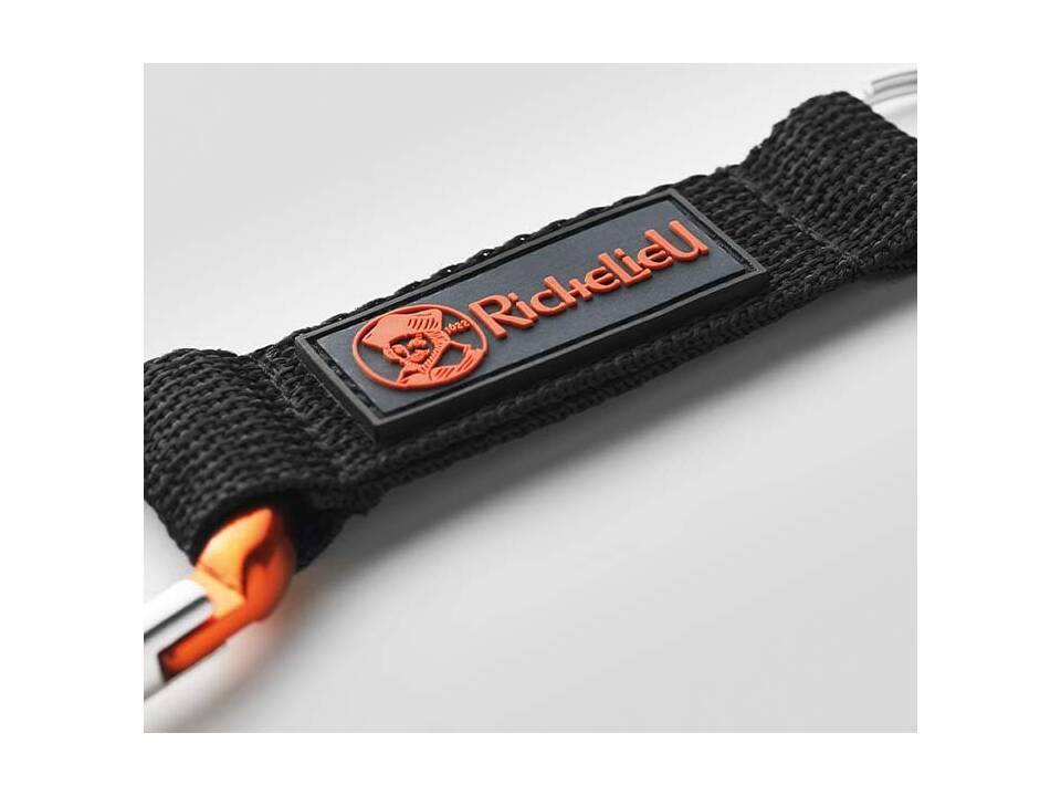 Custom-Made Sleutelhanger met karabijnhaak en flesopener – volledig eigen design 4