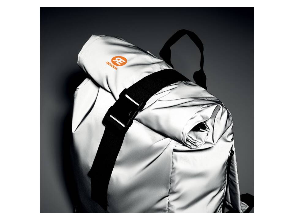 Reflecterende rolltop rugzak 3