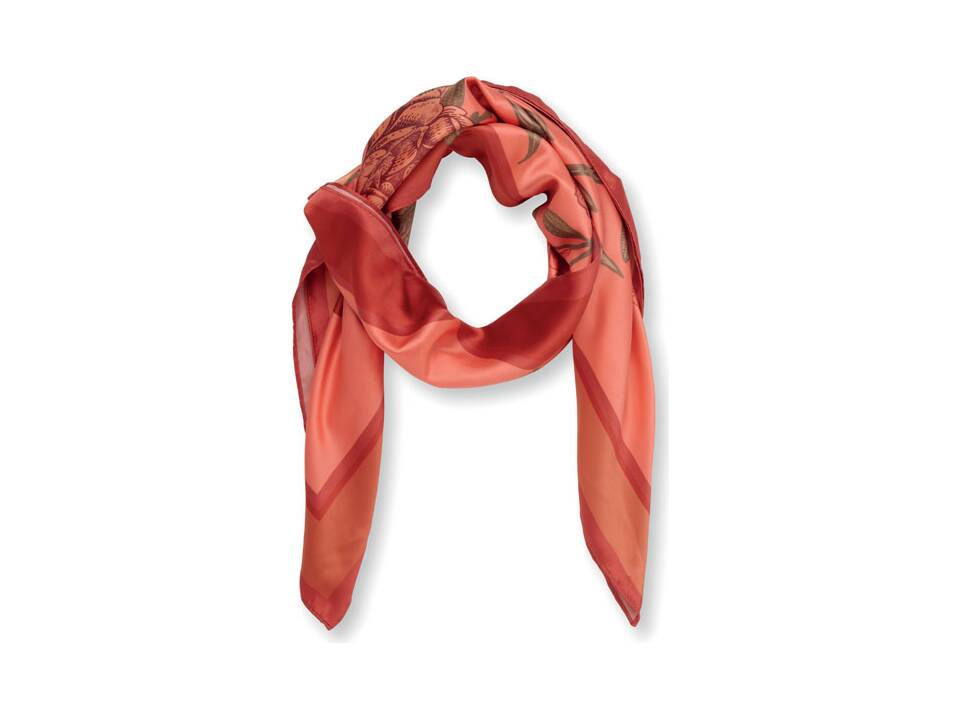 Sjaal in gerecycled satijnpolyester 4