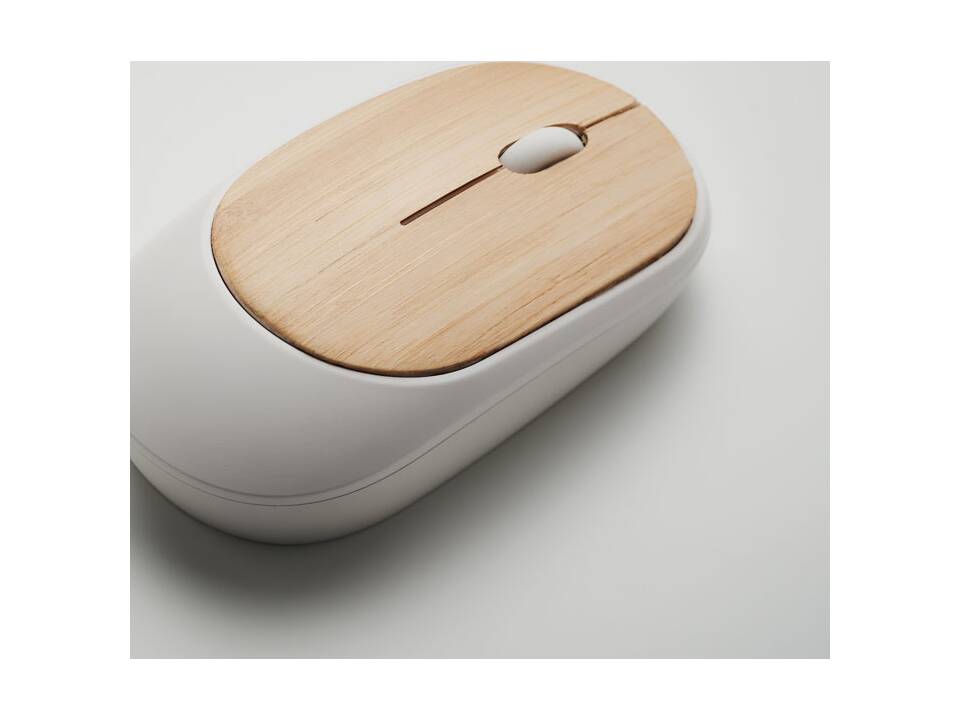 Bamboe draadloze muis 1