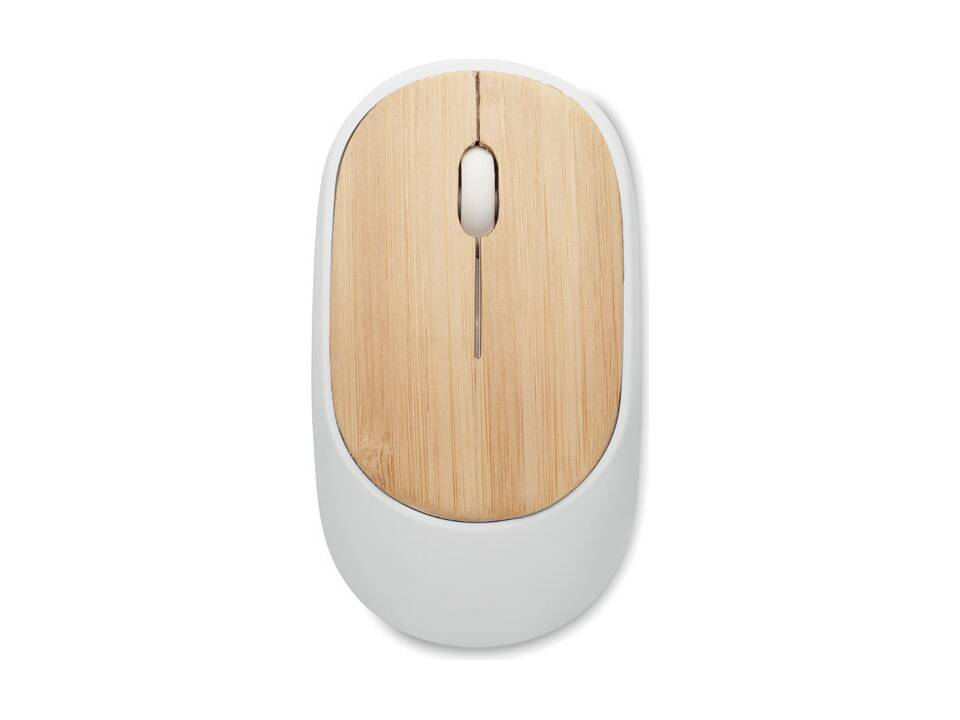 Bamboe draadloze muis 2