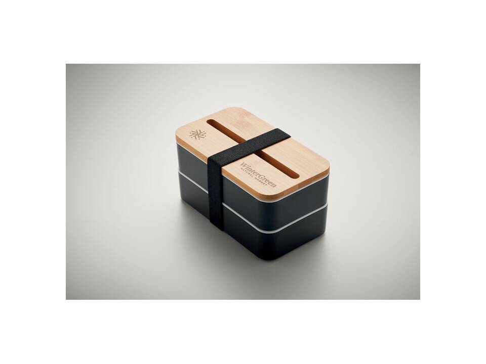 Gerecycled lunchbox met bestek 11