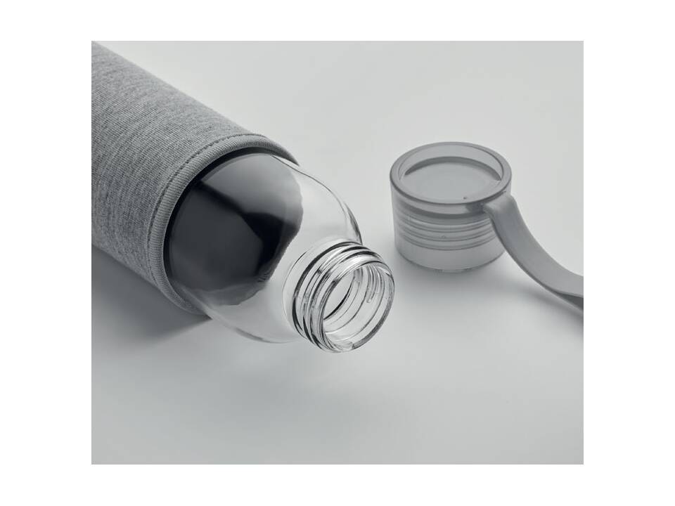 Gerecyclede glazen fles met pouch - 500 ml 15