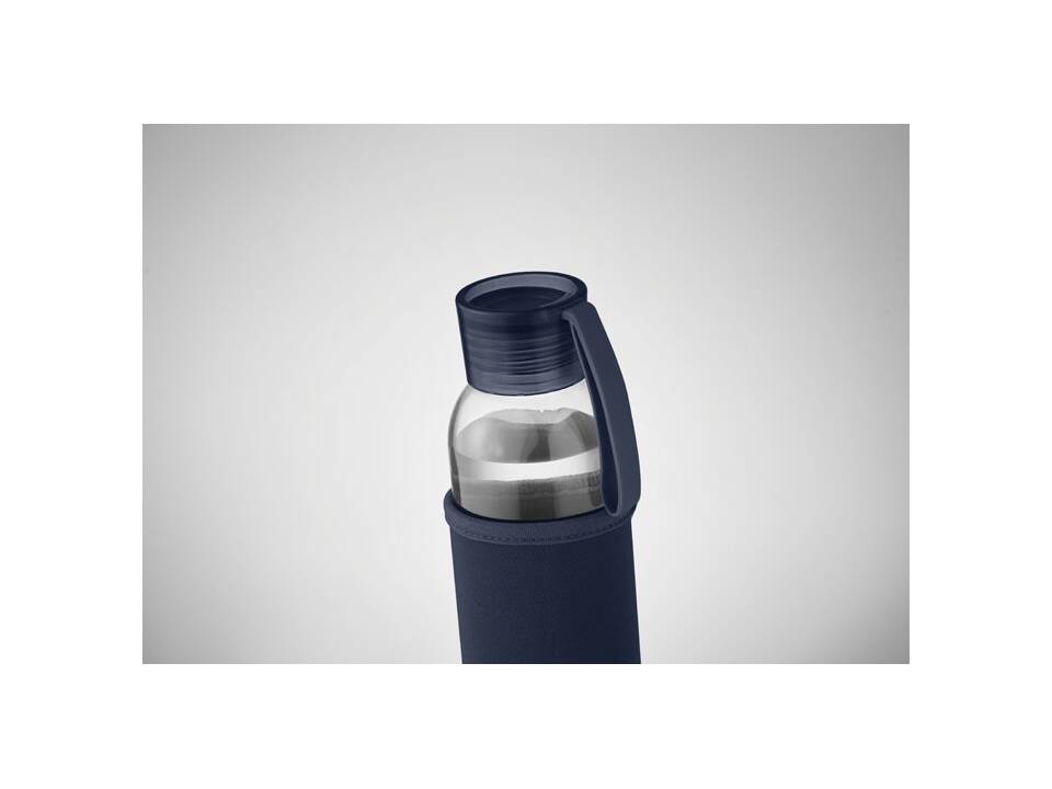 Gerecyclede glazen fles met pouch - 500 ml 20