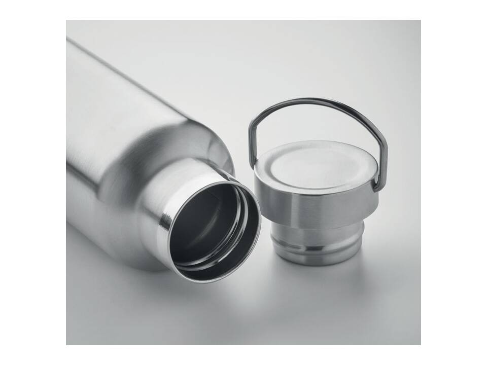 Dubbelwandige fles met handvat 500 ml 13
