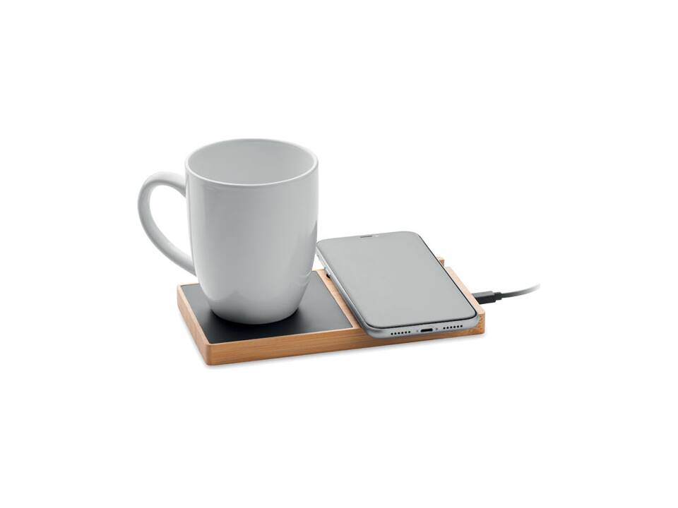 Draadloze oplader en mok warmer 1