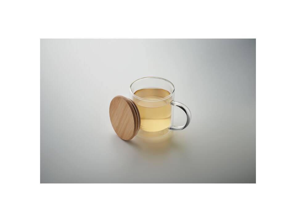 Dubbelwandige mok borosilicaat 4