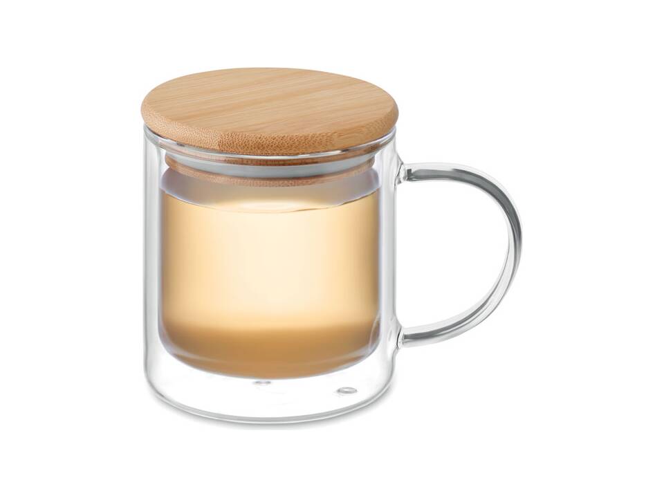 Dubbelwandige mok borosilicaat 3