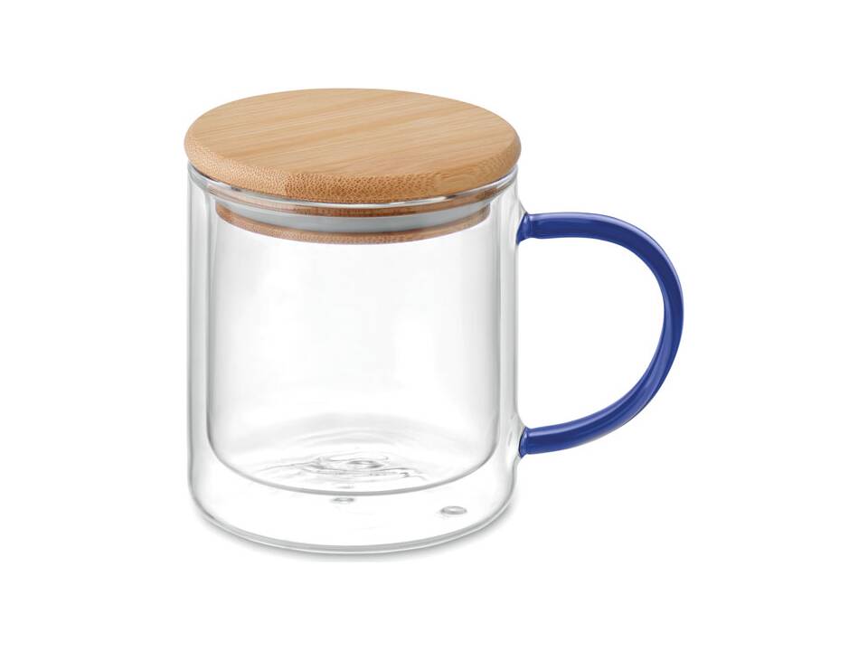 Dubbelwandige mok borosilicaat 5