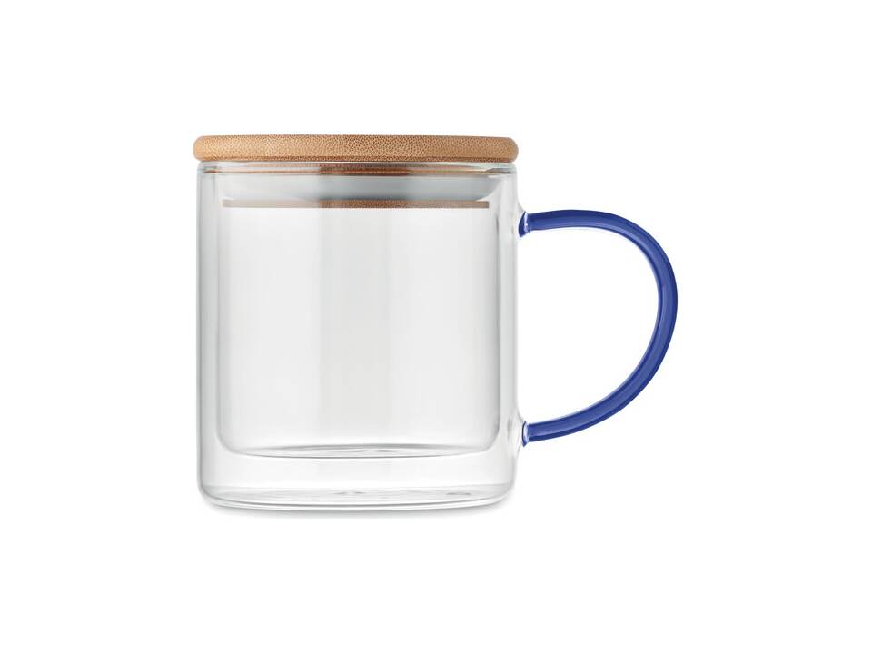 Dubbelwandige mok borosilicaat 7