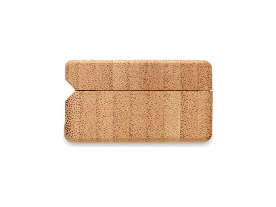 TWS oordopjes in bamboe doosje 8