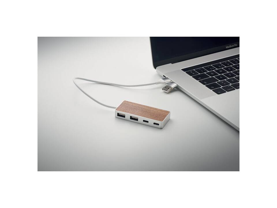 USB-hub 4 poorten 27,5 cm 3