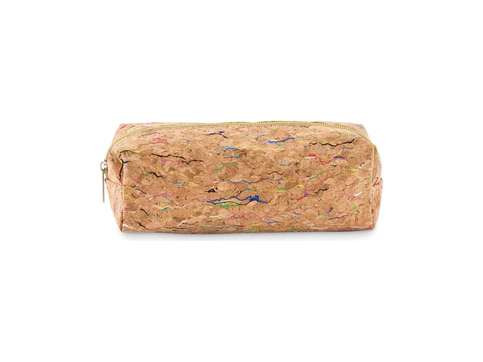 Etui van gekleurd kurk 1