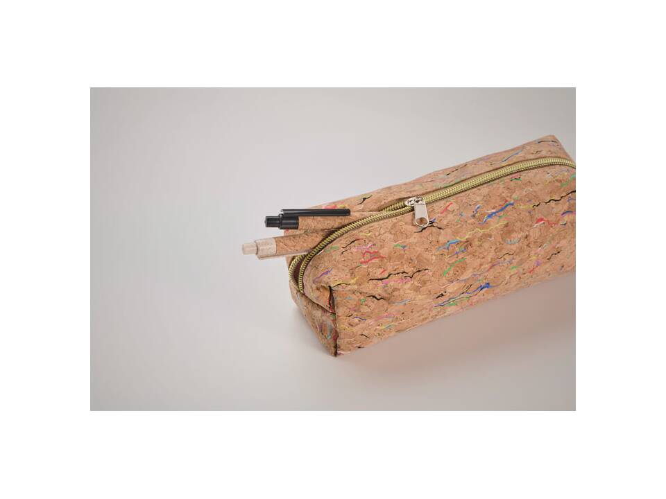 Etui van gekleurd kurk 5