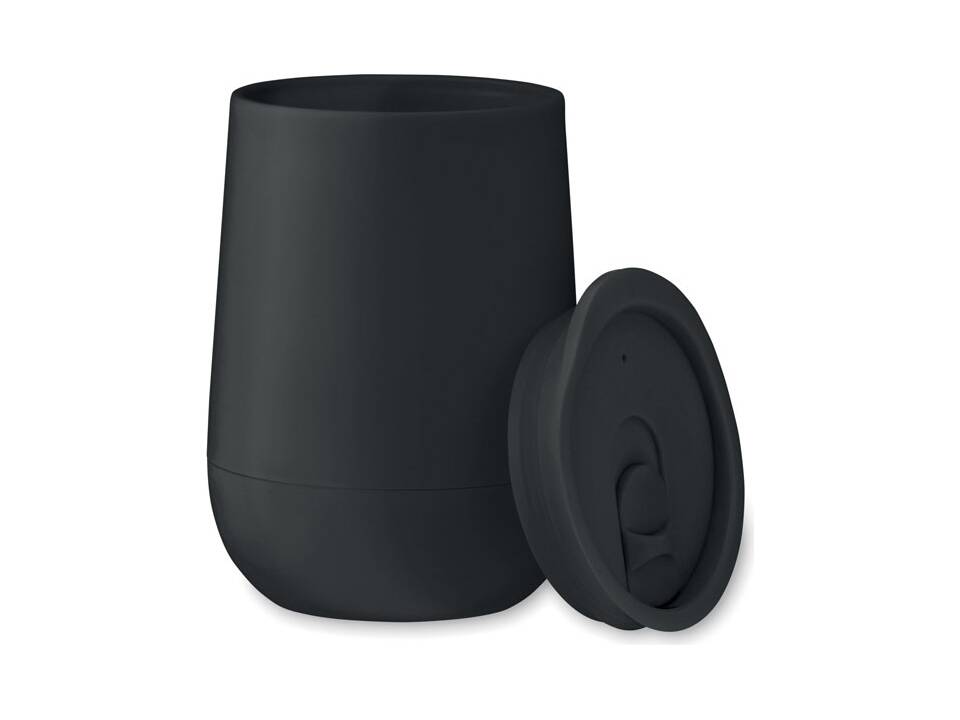 PP dubbelwandige beker 300ml 1