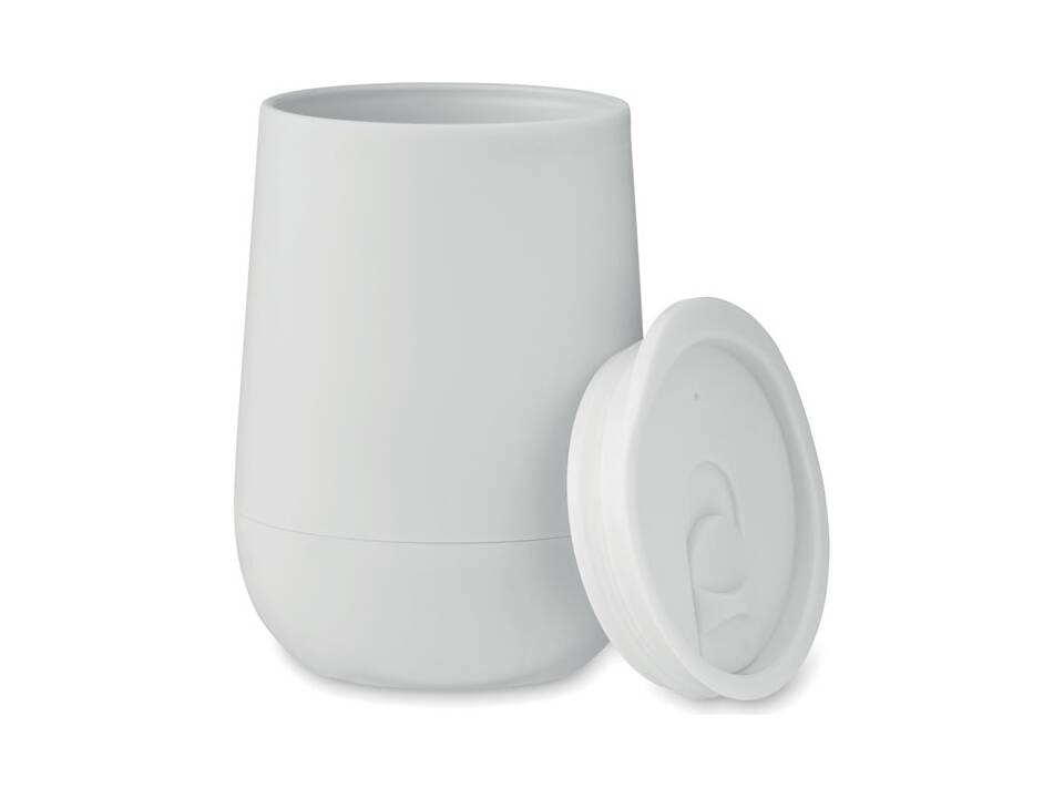 PP dubbelwandige beker 300ml 6