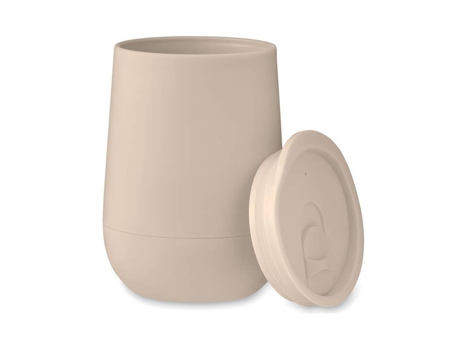 PP dubbelwandige beker 300ml 17