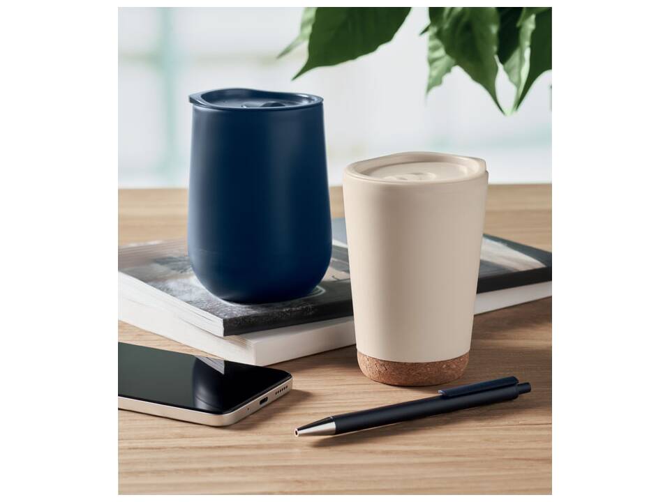 PP dubbelwandige beker 300ml 13