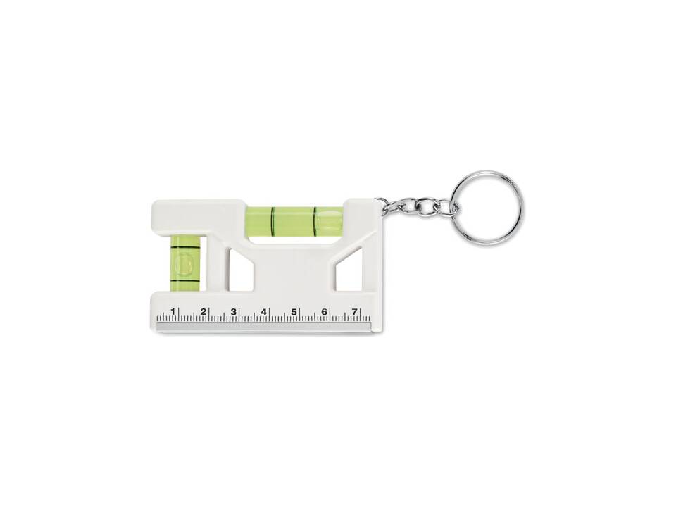 Magnetische waterpas ABS sleutelhanger 8