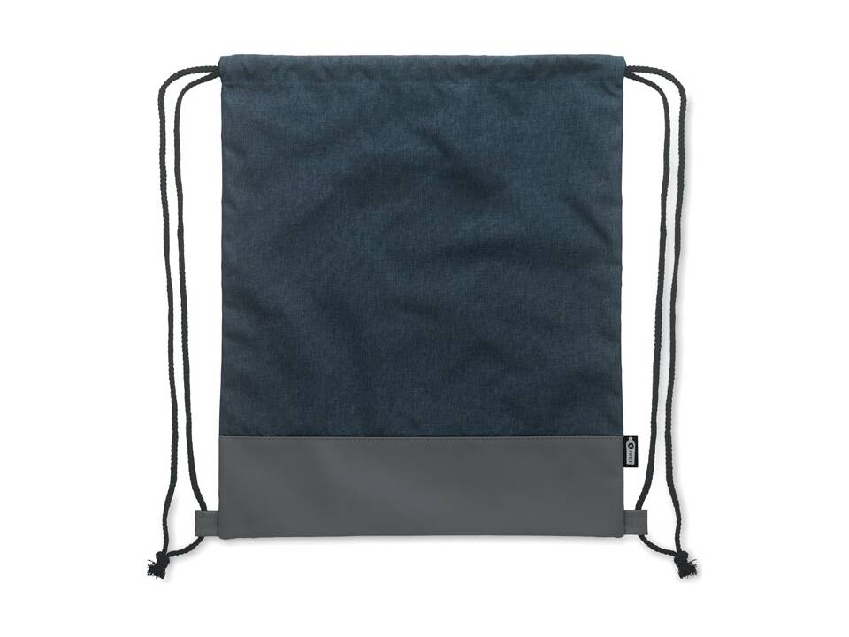 RPET PU trekkoord rugtas 2-kleurig 6