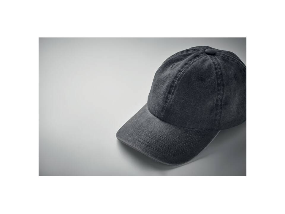 6 panelen baseballcap 265gr/m² 2