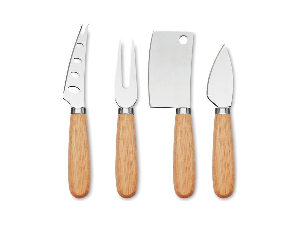 Set van 4 kaasmessen 4
