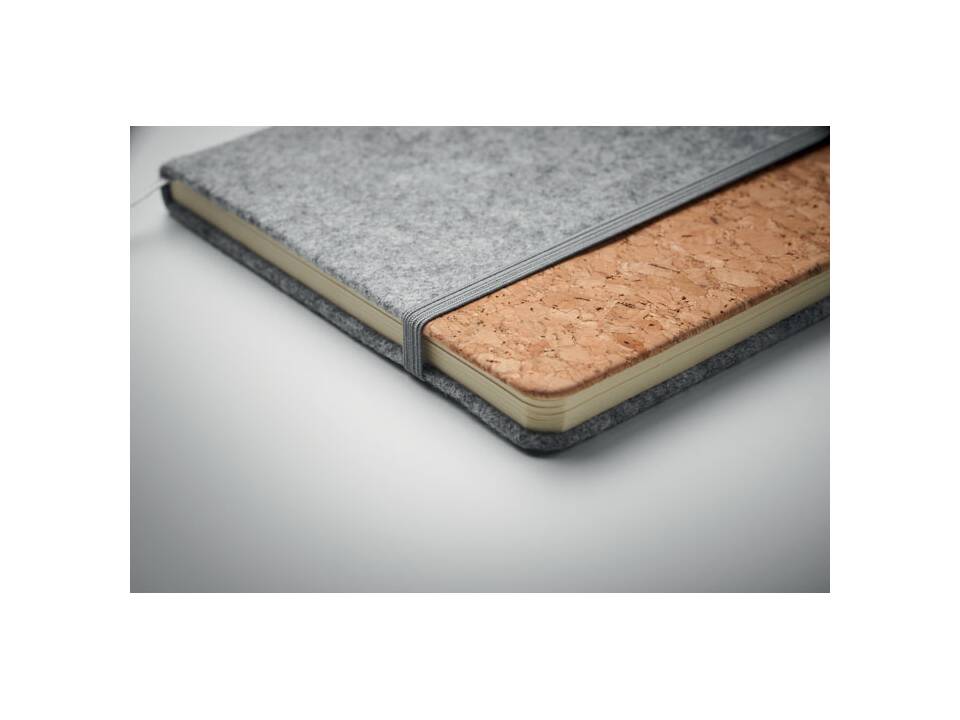 A5 RPET kurk notitieboek 4