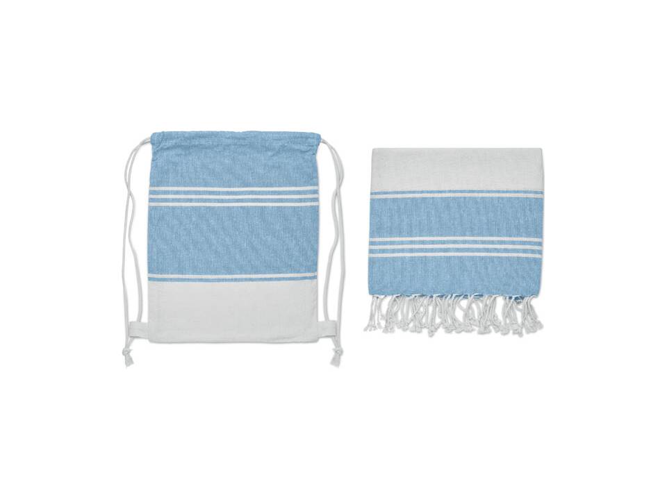 Hammam handdoek trekkoord tas set 19