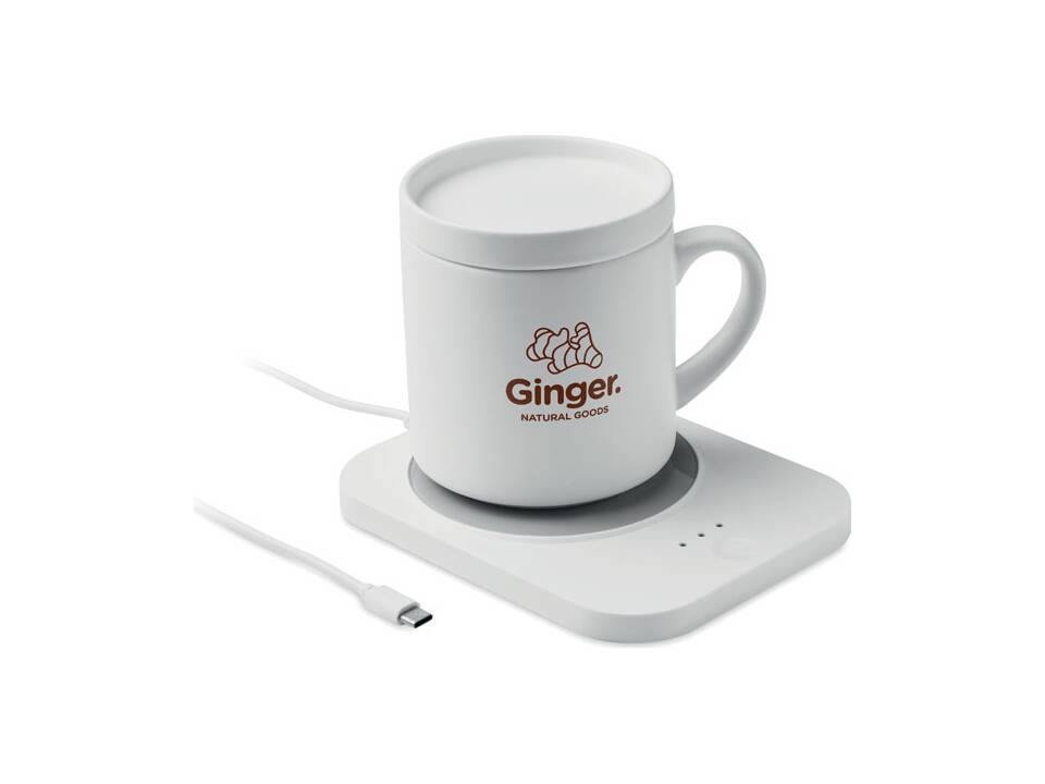 Mokwarmer & draadloze oplader set 3