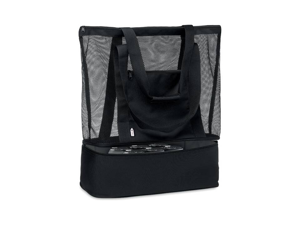 600D RPET mesh boodschappentas 52 x 16 x 49 cm 3