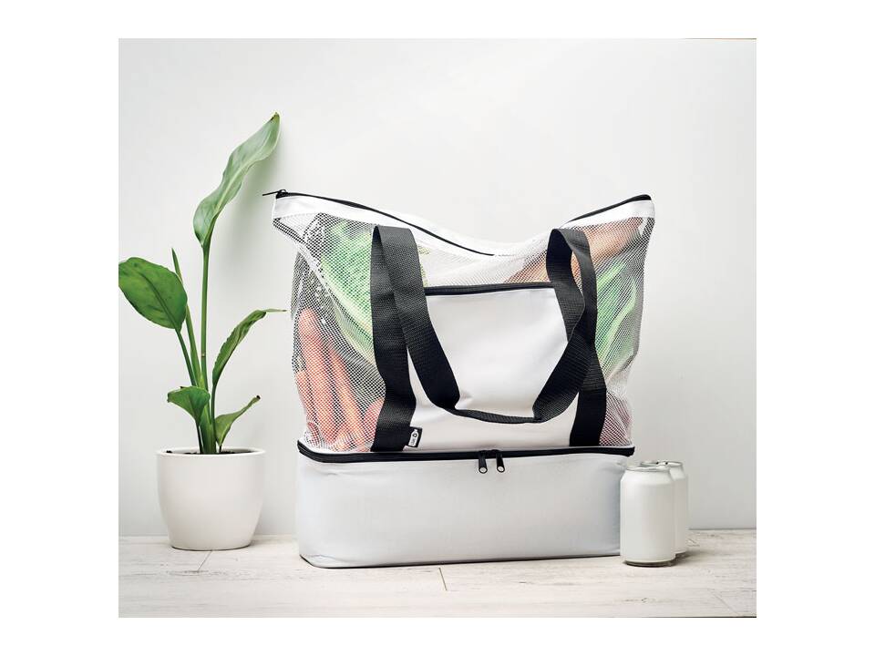 600D RPET mesh boodschappentas 52 x 16 x 49 cm 9